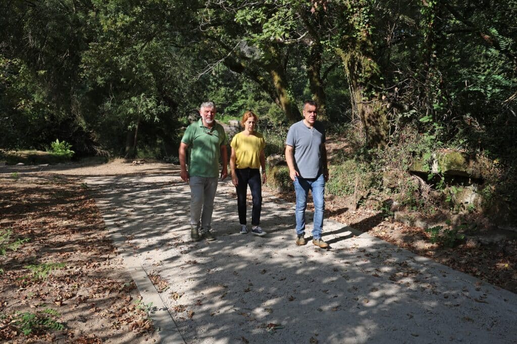 Visita a reforma da senda de pescadores do Lérez 5