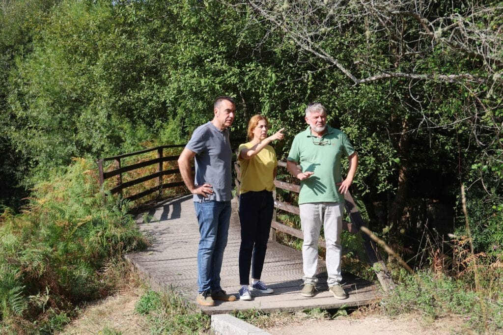 Visita a reforma da senda de pescadores do Lérez 6