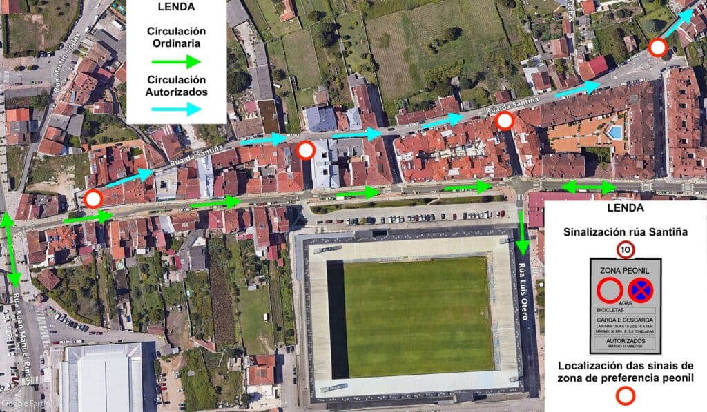 Plano mobilidade Santiña