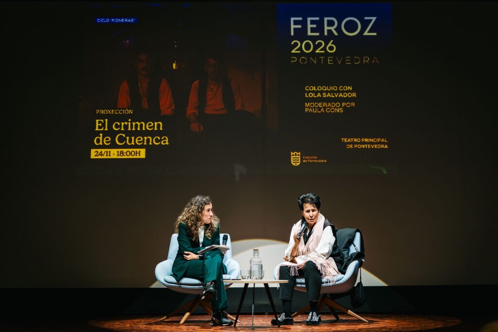 Proxección El Crimen de Cuenca con Lola Salvador e Paula Cons novembro 2025 48