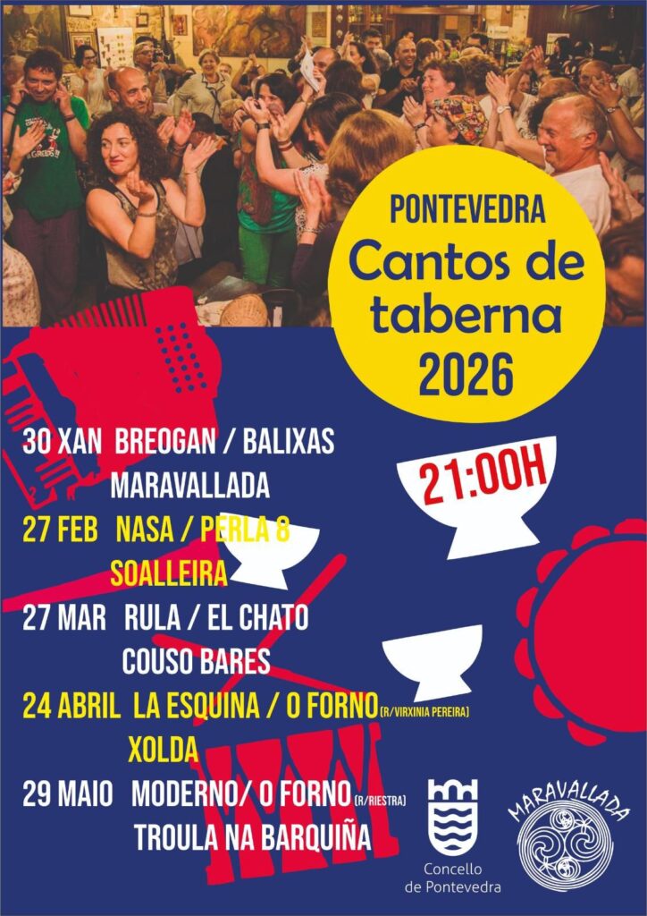 Cantos de taberna 2026